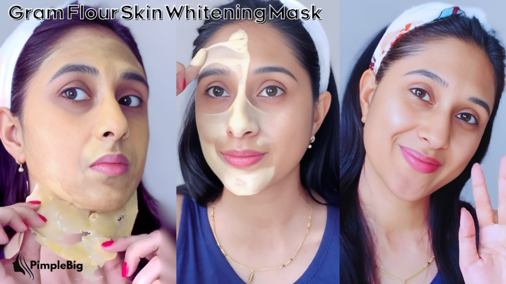 Gram Flour Skin Whitening Mask